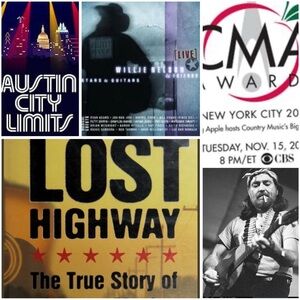 WILLIE NELSON DVD lot Austin Concert+ LOST HIGHWAY + WANTED The OUTLAWS + Live +